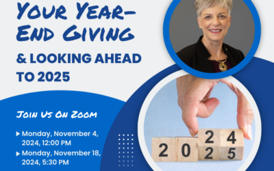 D7600 Foundation Webinar: Your Year-End Giving & Looking Ahead – Nov 4 and 18, 2024